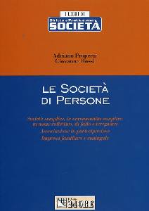 PROPERSI - ROSSI G., Societ di persone