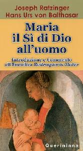 RATZINGER  BALTHASAR, Maria il S di Dio all