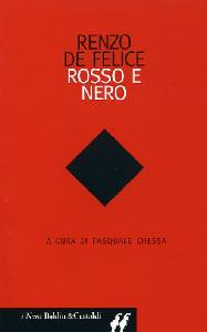 DE FELICE RENZO, Rosso e nero