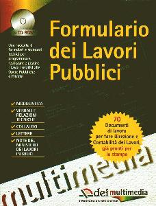 AA.VV., Formulario dei lavori pubblici  con CD ROM