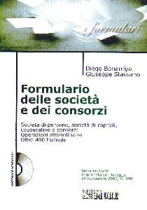 BONARRIGO-STASSANO, FORMULARIO DELLE SOCIETA