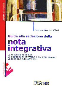 ROSCINI VITALI, Guida alla redazione della nota integrativa