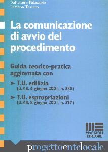 PALAZZOLO-TESSARO, Comunicazione di avvio del procedimento