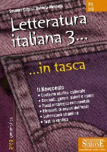 CATENA - RICCIARDI, Letteratura italiana il novecento