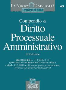 AA.VV., Compendio di diritto processuale amministrativo