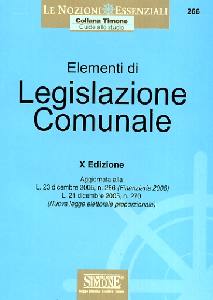 AA.VV., Elementi di legislazione comunale