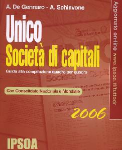 CREMONA-MONARCA, Unico Societ di capitali 2006