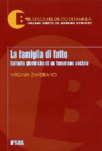 ZAMBRANO VIRGINIA, La famiglia di fatto