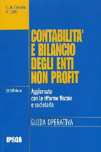 COLOMBO-SETTI, Contabilit e bilancio degli enti non profit