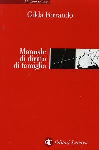 FERRANDO GILDA, Manuale di diritto di famiglia