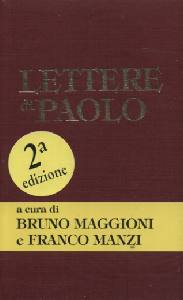 MAGGIONI - MANZI, Lettere di Paolo