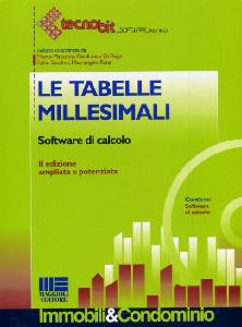 TECNOBIT, Tabelle millesimali - 2ed.- software