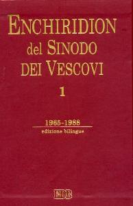 AA.VV., Enchiridion del sinodo dei vescovi. 1965-1988