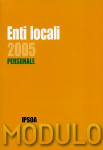 MODULO, Enti locali 2005 personale