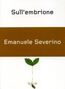 SEVERINO EMANUELE, Sull