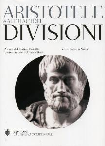 ARISTOTELE, Divisioni