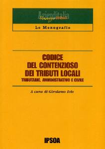 IELOGIROLAMO, Codice del contenzioso dei tributi locali