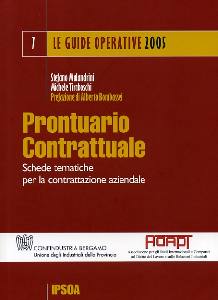 AA.VV., Prontuario contrattuale. Contrattazione aziendale