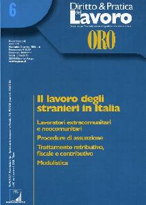 AA.VV., Il lavoro degli stranieri in Italia