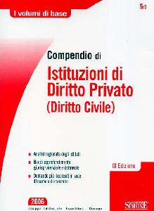 AA.VV., Compendio di istituzioni di diritto privato