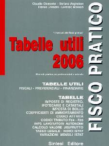 CLEMENTEL-..., Tabelle utili 2006