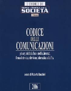 BOCCHINI ROBERTO, Codice delle comunicazioni