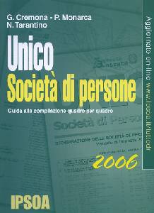 CREMONA-MONARCA, Unico societ di persone  2006