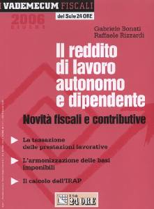 BONATI-RIZZARDI, Il reddito di lavoro autonomo e dipendente