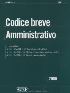 AA.VV., Codice breve amministrativo