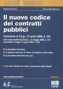 GRECO-MASSARI, Il nuovo codice dei contratti pubblici