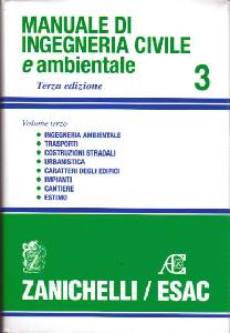 ZANICHELLI, Manuale di ingegneria civile e ambientale Vol.3