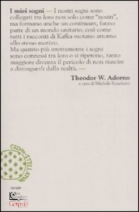 ADORNO THEODOR W., I miei sogni