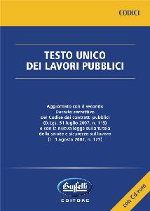 AA.VV., Testo unico dei lavori pubblici