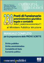 AA.VV., 230 posti di funzionario amministrativo - Manuale