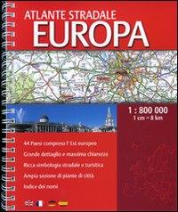 , Atlante stradale europa 1/800m spiralato