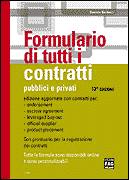 BALDUCCI DANIELE, Formulario di tutti i contratti pubblici e privati