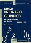 DEL GIUDICE FEDERICO, Nuovo dizionario giuridico