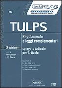 CRISCUOLO-CHIAESE, TULPS Regolamento e leggi complementari