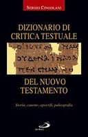 CINGOLANI SERGIO, Dizionario di critica testuale  Nuovo Testamento