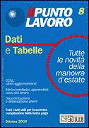 IL SOLE 24 ORE, Dati e tabelle - punto lavoro 8