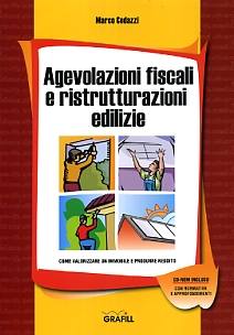 CODAZZI MARCO, Agevolazioni fiscali e ristrutturazioni edilizie