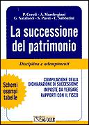 CEROLI-MARCHEGIANI.., Successione del patrimonio. Disciplina adempimenti