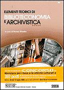 SILVESTRO NUNZIO, Elementi teorici di biblioteconomia e archivistica