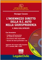 CASSANO GIUSEPPE, Indennizzo diretto della R.C.auto (ruolo avvocato)