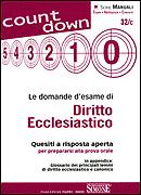 DEL GIUDICE  MARIANI, Diritto ecclesiastico. Domande d