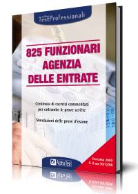 TABACCHI CARLO;, 825 funzionari agenzia delle entrate Esercizi