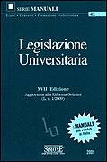 AA.VV., Legislazione universitaria. Con la riforma Gelmini