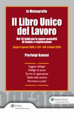 RAUSEI PIERLUIGI, Il Libro unico del lavoro.Nuove modalit di tenuta