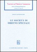 SANTONASTASO FELICE, Le societ di diritto speciale