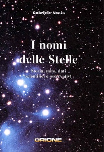 GABRIELE VANIN, I nomi delle stelle